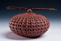 "Twig Lid Keepsake Vessel" 
CALL FOR AVAILABILITY

5 x 8 x 8 - KEEPSAKE SIZE
$325.00